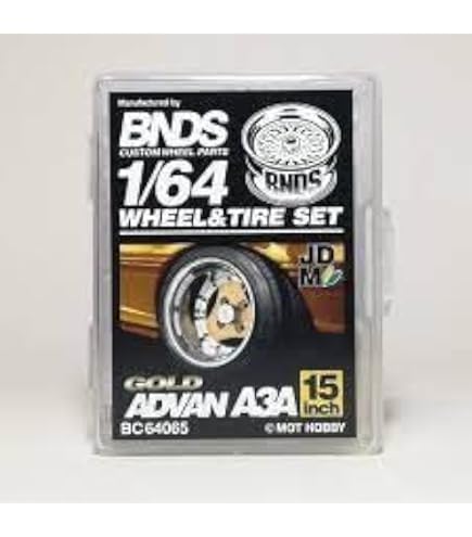 Amazon | BNDS BNDS 1/64 アルミ ホイール エッチングパーツ 組立